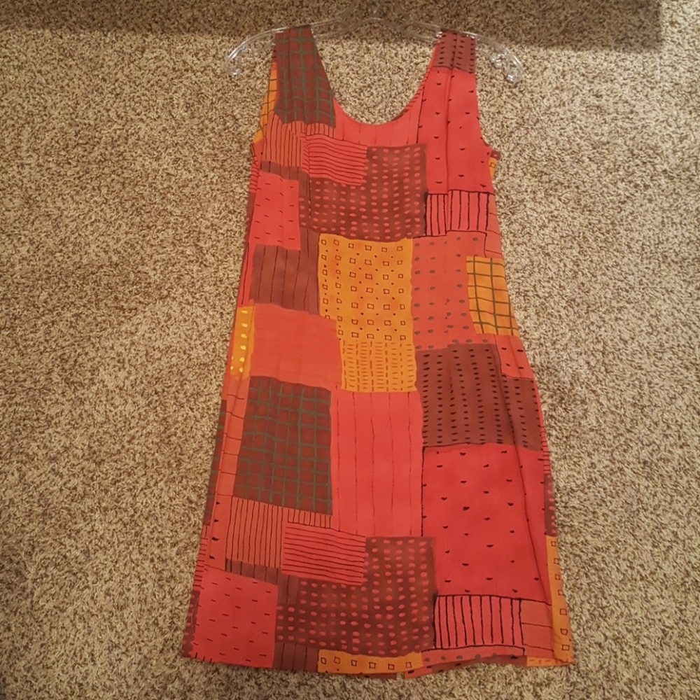 Tribal Print Short Dress